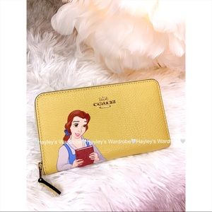 SOLD Coach Disney Belle Wallet